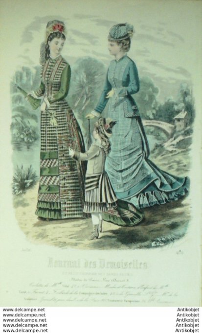 Journal de Demoiselles 1877 # 4110 (Maison Vidal)