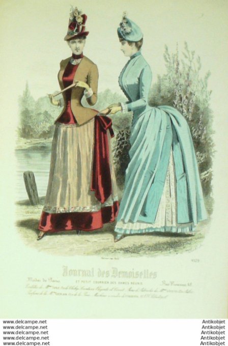 Journal de Demoiselles 1885 # 4529 (Maison Turle)