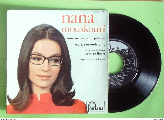 Mouskouri Nana 45T EP Coucouroucou Paloma