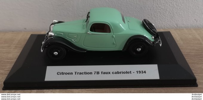 Citroen Traction 7B faux cabriolet 1934
