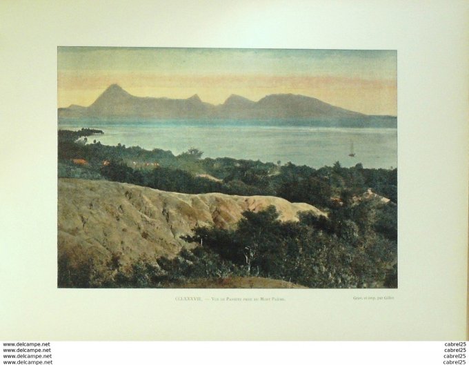 Polynésie PAPEETE Prise du Mont PAIERE