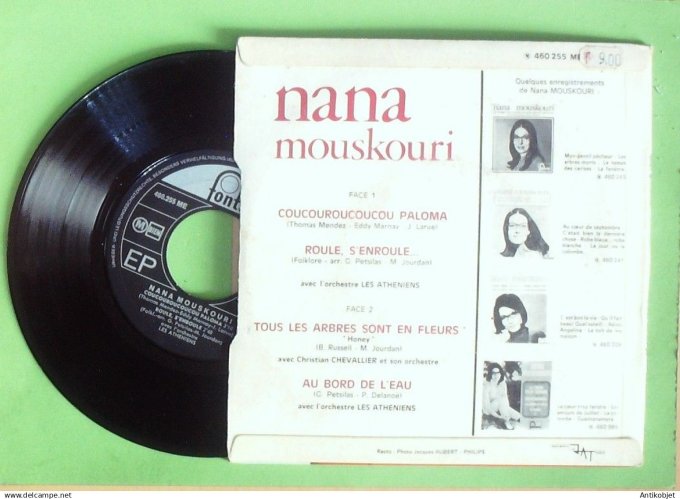 Mouskouri Nana 45T EP Coucouroucou Paloma