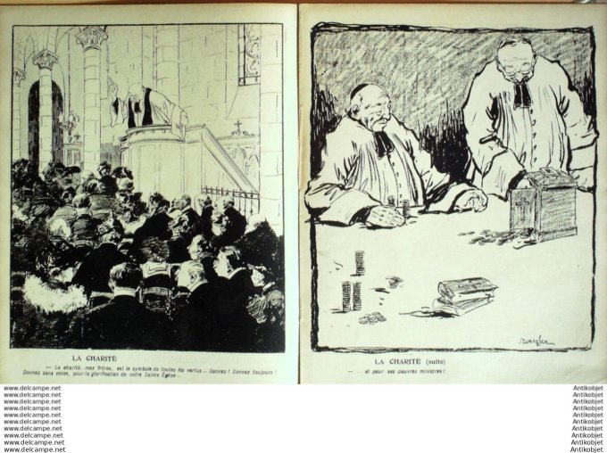 L'Assiette au beurre 1905 # 221 Les grands sentiments d'honneur dignite Renifer