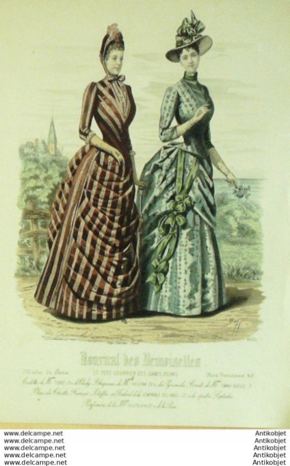 Journal de Demoiselles 1888 # 4682 (Maison Turle)