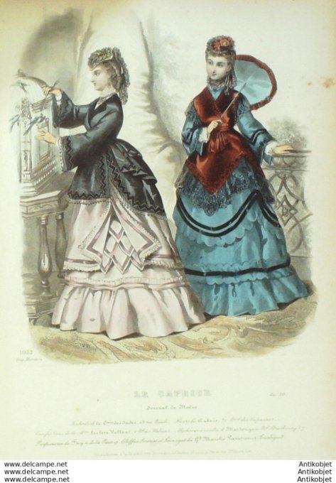 Le Caprice 1874 # 1032 (Maison Plumeul)