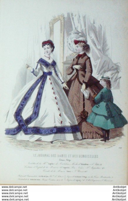 Journal des Dames Demoiselles 1865 # 798 (Maison Alexandrine)