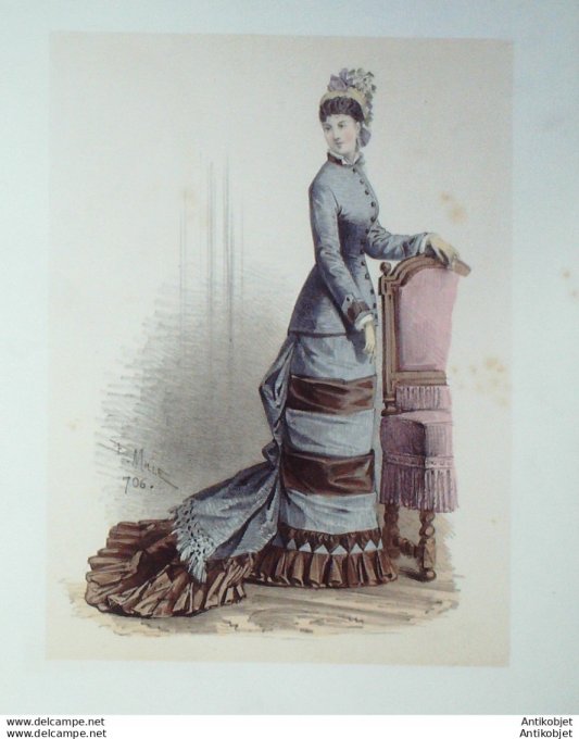 L'élégance parisienne 1873 # 706