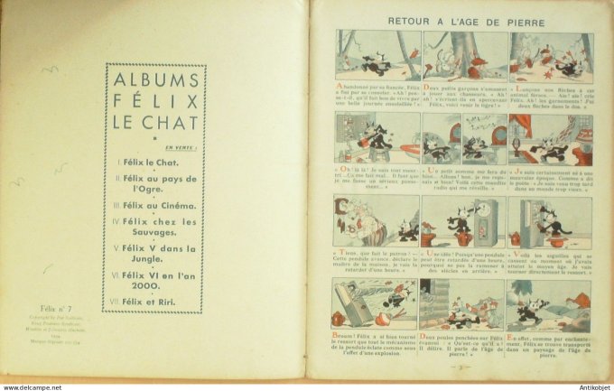 Felix le chat et Riri Hachette Sullivan # 7 1934 Eo