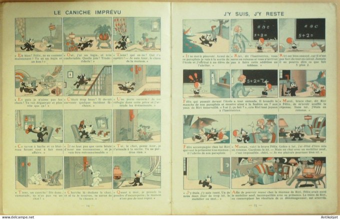 Felix le chat et Riri Hachette Sullivan # 7 1934 Eo