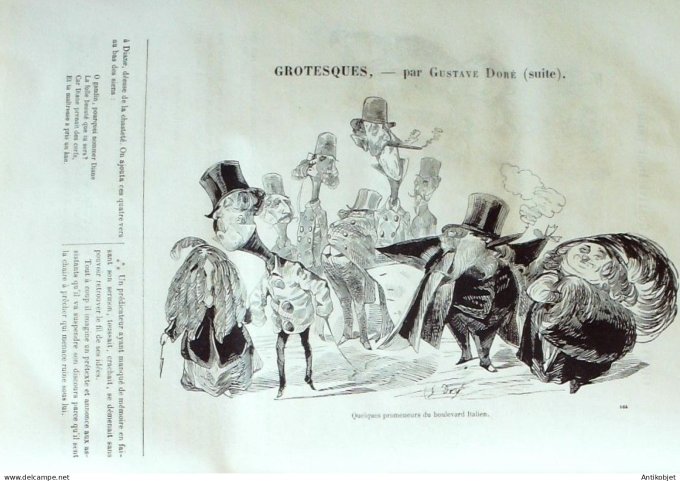 Petit journal pour Rire 1860 # 301 A la Fregate-ecole Grevin