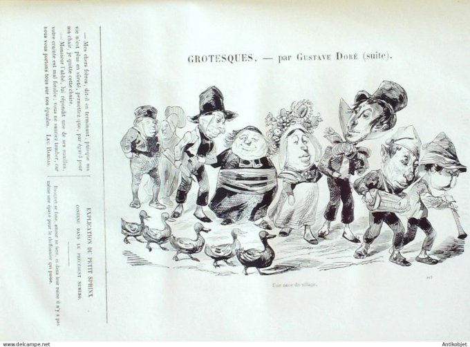 Petit journal pour Rire 1860 # 301 A la Fregate-ecole Grevin