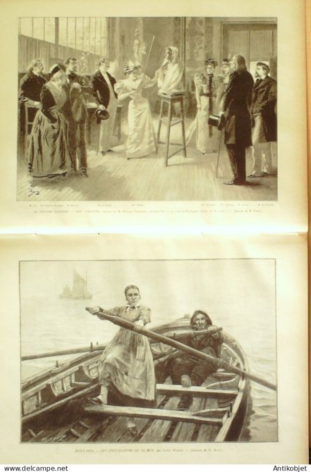 Le Monde illustré 1894 n°1925 Maroc Marrakech Algérie Biskra Sidi-Okba Had-Bel-Moumes