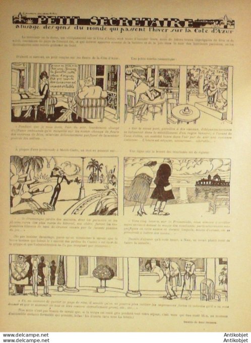 Le Rire 1921-01-30 # 104 Journal humoristique Ed.Originale Lyre de chambre