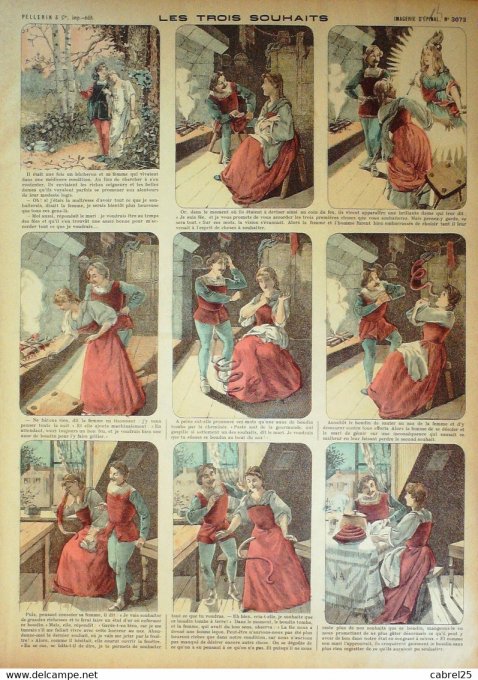 Les Trois Souhaits (Pellerin d'epinal)