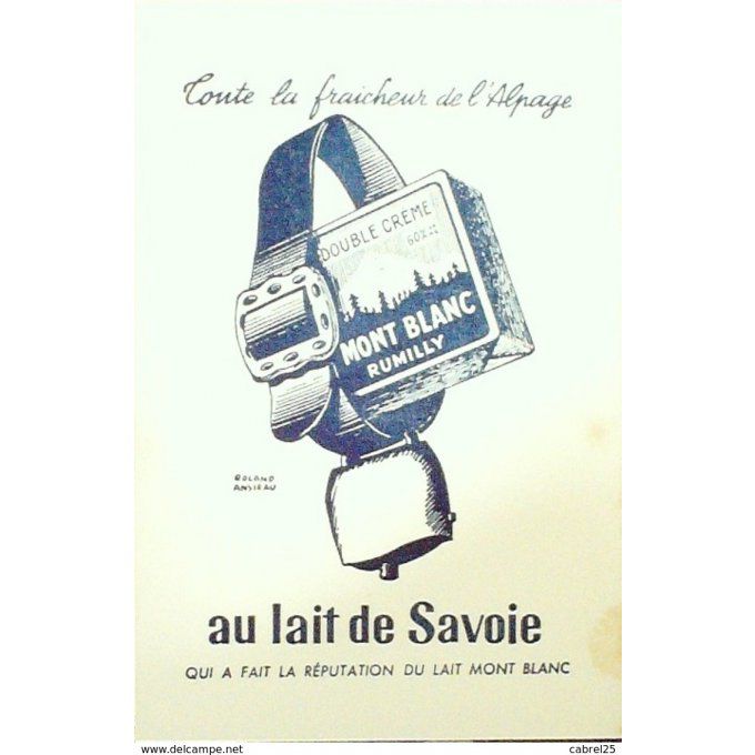 Buvard MONT BLANC Laitage