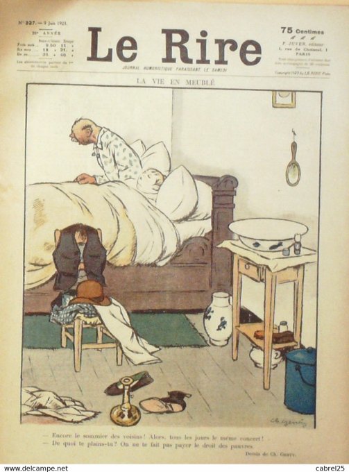 Le Rire 1923 n°227 Genty Miarko Nob Pavis Falké Sennep Vertès Mars Trick Vallée