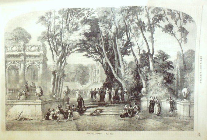 L'Univers illustré 1859 #  54 prince Alexandre Couza Suisse chemin de fer Ary Scheffer