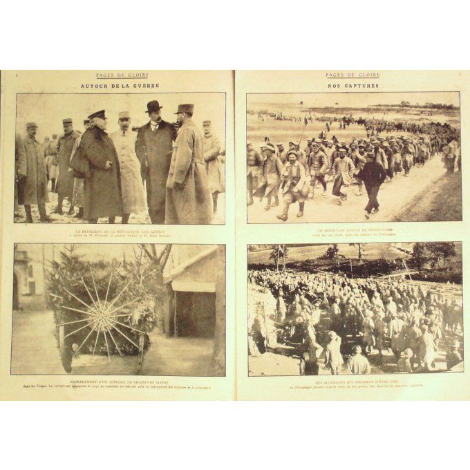 Pages de gloire 1915 n°52 SPAHIS ALGERIE GALLIPOLI PETROGRAD PEGOU