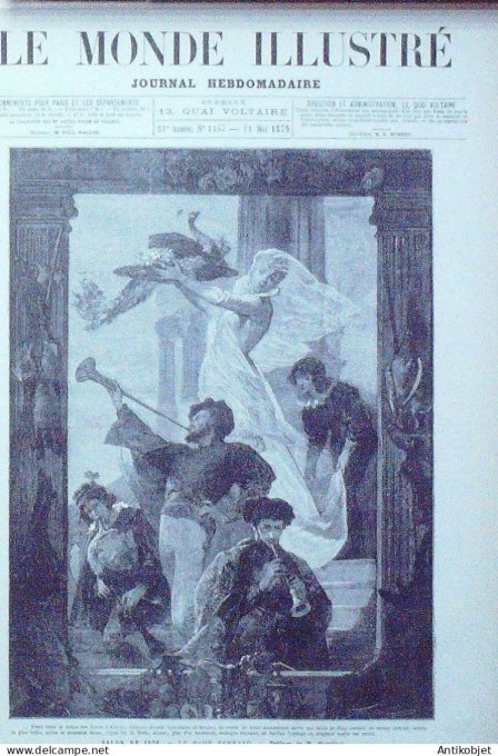 Le Monde illustré 1879 n°1157 Russie Orenbourg Moscou Madrid Panama Porto-Bello Autriche Suisse Bern