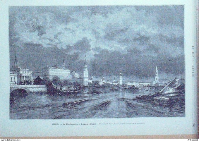 Le Monde illustré 1879 n°1157 Russie Orenbourg Moscou Madrid Panama Porto-Bello Autriche Suisse Bern
