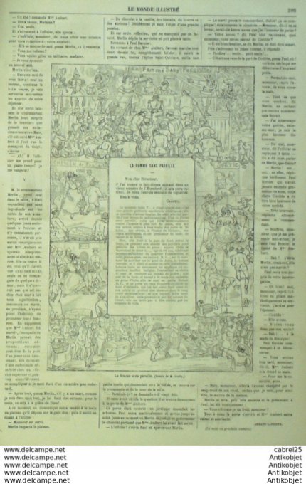 Le Monde illustré 1868 n°598 Metz (57) Saint-Rémy (13) Lannemezan (65) Frédéric Mistral