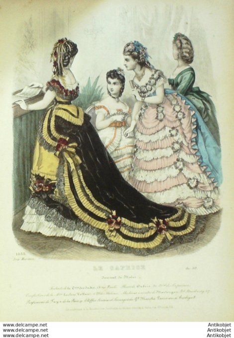 Le Caprice 1874 # 1033 (Maison Plumeul)