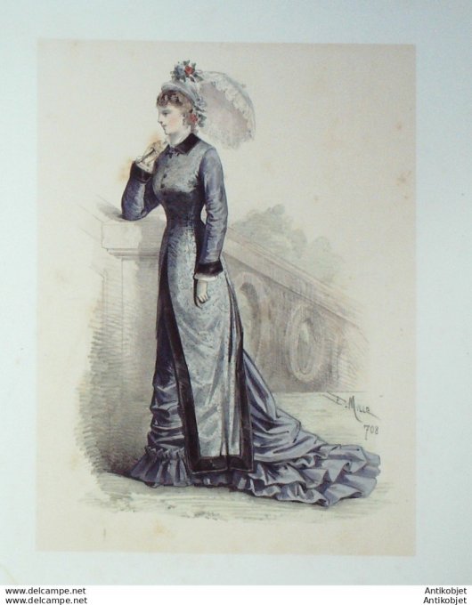 L'élégance parisienne 1873 # 708