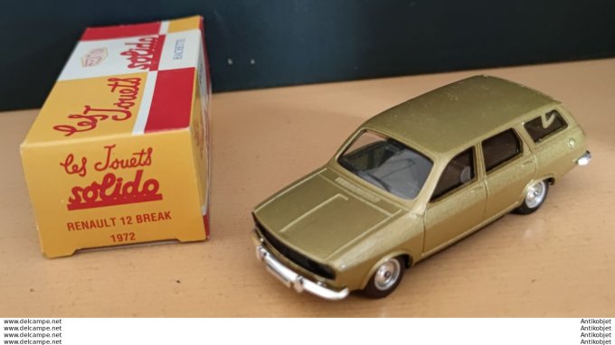 Renault 12 break 1972  Solido Hachette 1:43