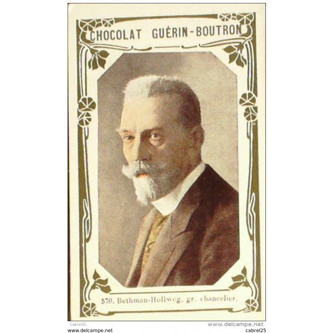 Allemagne Bethamn Hollweg Chancelier 570