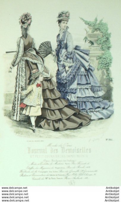 Journal de Demoiselles 1873 # 3951