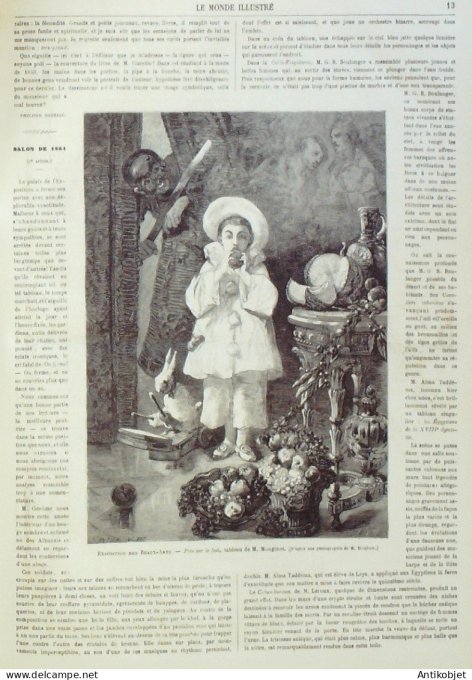 Le Monde illustré 1864 n°377 Cherbourg (50) Angers (49) Espagne Valdemoro Algérie Oran