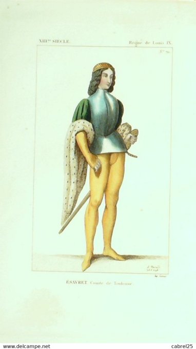 France (31) TOULOUSE ESAVRET Comte de la ville sous LOUIS IX 18ème