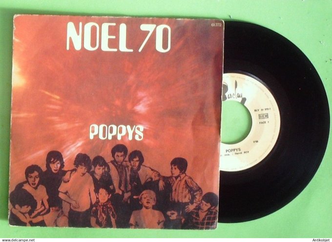 Poppys 45T SP Non je ne veux pas faire la guerre 1970