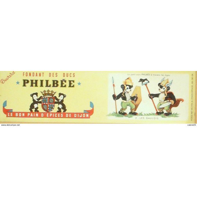 Buvard PHILBEE Biscuiterie