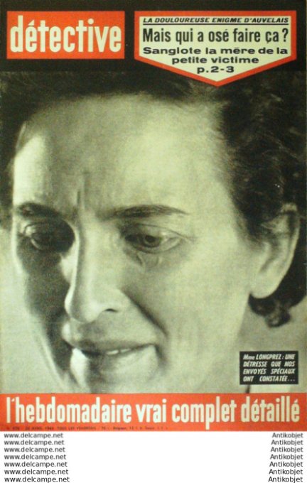 Détective 1963 # 878 Biscarrosse Baugy St-Léomer Oberhoffen/Moder Ferté-Macé