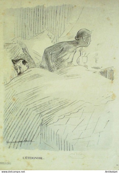 L'Assiette au beurre 1906 # 256 L'ange du foyer Hermann Paul