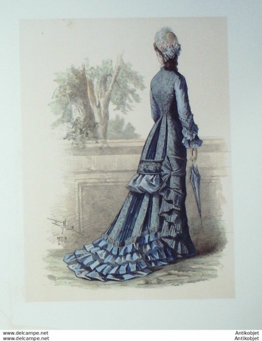 L'élégance parisienne 1873 # 709