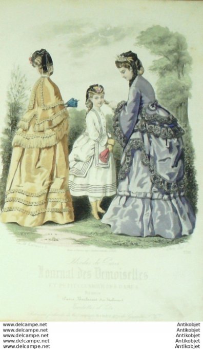 Journal de Demoiselles 1871 # 3790