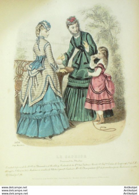 Le Caprice 1874 # 1036 (Maison Plumeul)