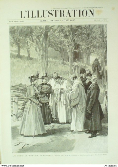 L'illustration 1896 n°2804 Chatellerault (86) Abyssinie Harrar