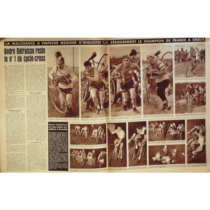 Miroir des Sports 1956 n° 554 13/02 DUFRAISSE GAVILAN BALLARIN ANGLETERRE IRLANDE