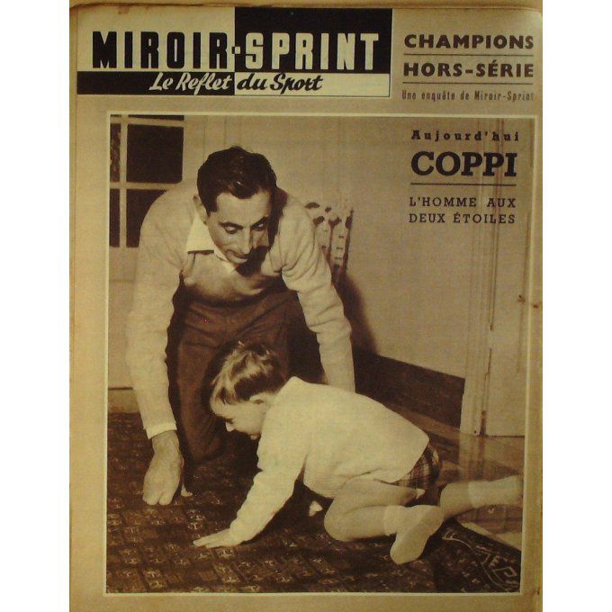 Miroir Sprint 1957 #  555 21 Jan Coppi Chevalier Serrier Lauwer S Andrieux Cerdan Berr