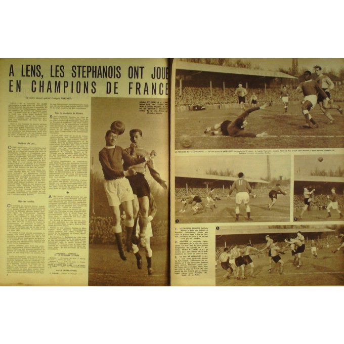 Miroir Sprint 1957 #  555 21 Jan Coppi Chevalier Serrier Lauwer S Andrieux Cerdan Berr