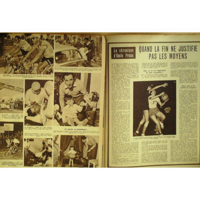 Miroir Sprint 1957 #  555 21 Jan Coppi Chevalier Serrier Lauwer S Andrieux Cerdan Berr