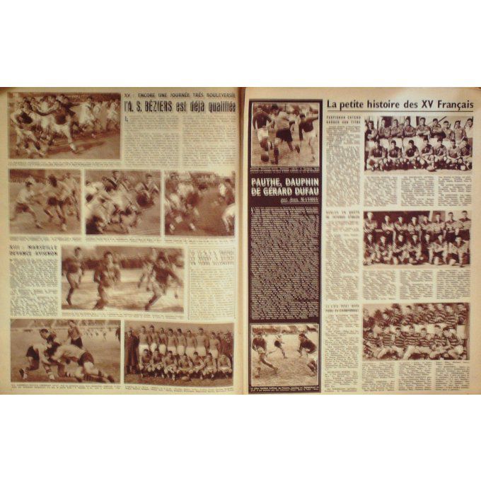 Miroir Des Sports 1956 #  555 20 Fév Dufraisse France Russie Antoine Valdamis Robic