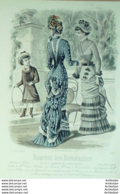 Journal de Demoiselles 1880 # 4257 (Maison Vidal)