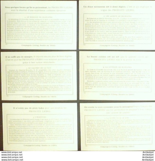 Chromo Liebig Sang 1465 Chant d'Hiawatha (1948)