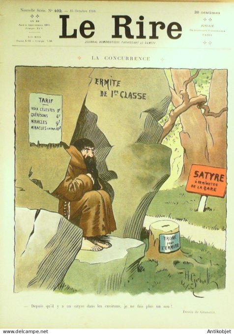 Le Rire 1910-10-15 # 402 Journal humoristique Ed.Originale Comedie parlementaire