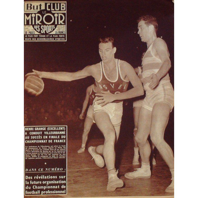 Miroir Des Sports 1956 #  558 12 Mar Grange Meysenq Bobet Marseille Nice Laborderie