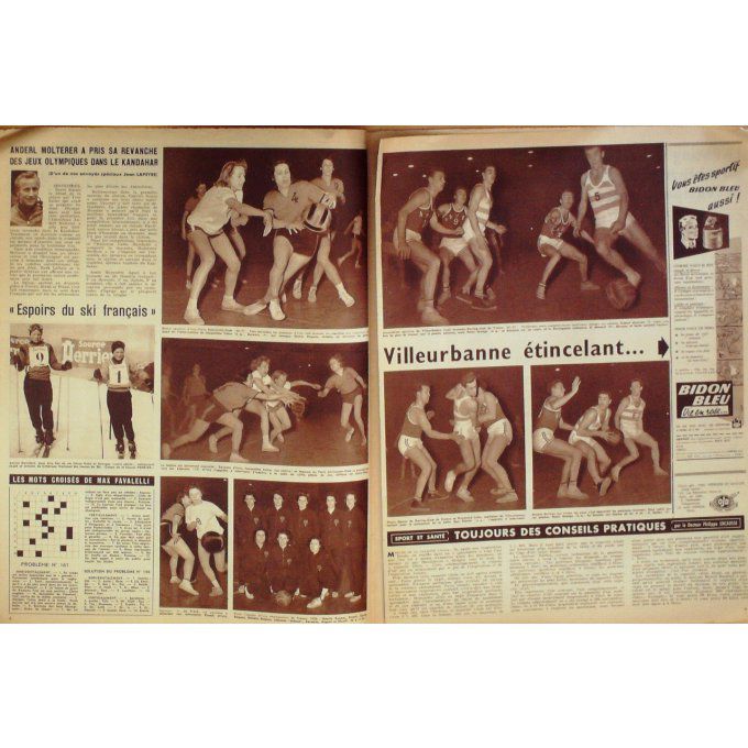 Miroir Des Sports 1956 #  558 12 Mar Grange Meysenq Bobet Marseille Nice Laborderie